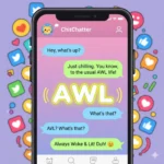 awl meaning in text