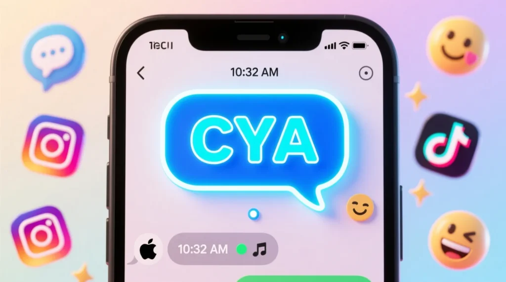 cya meaning in text