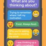 funny responses to what are you thinking about