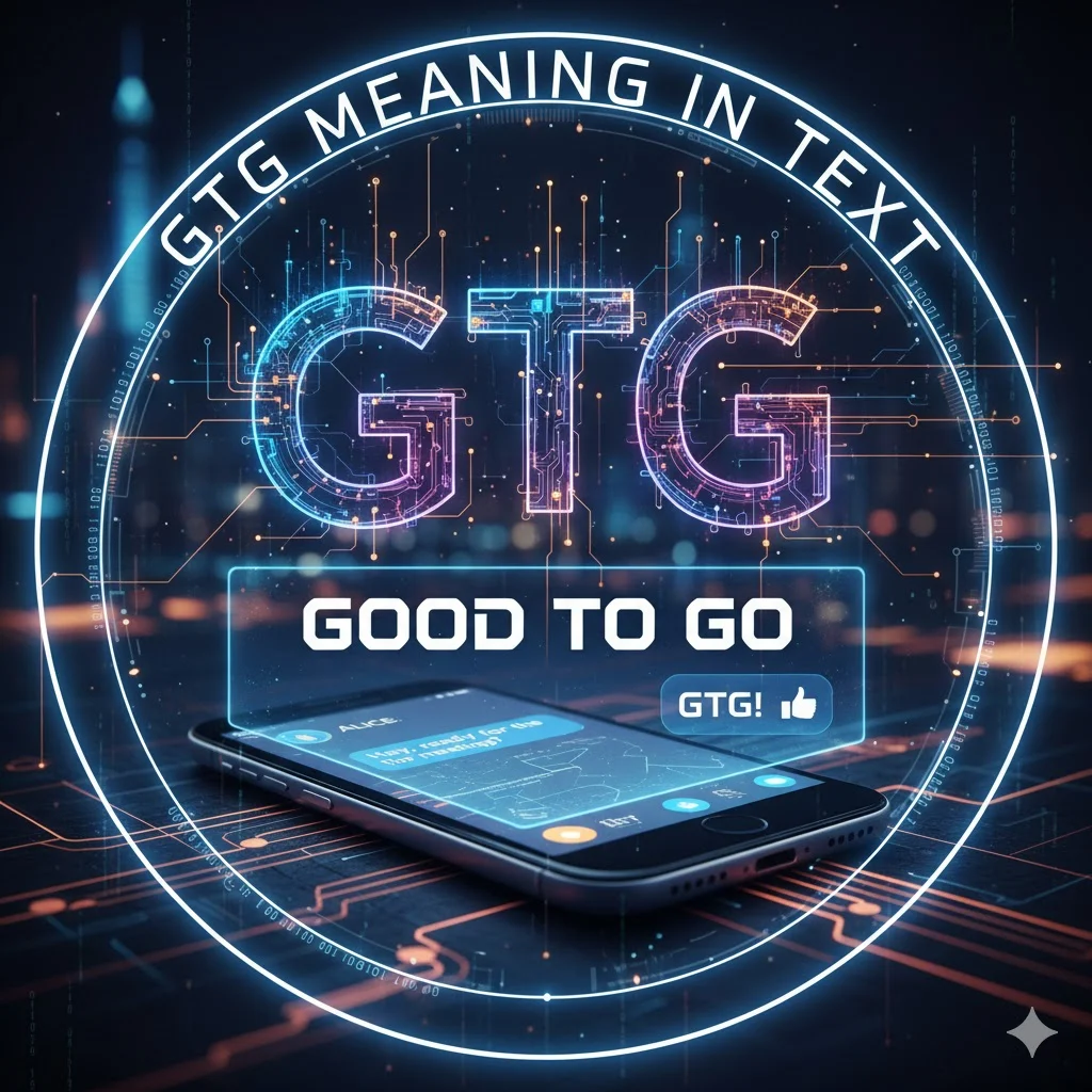 gtg meaning in text