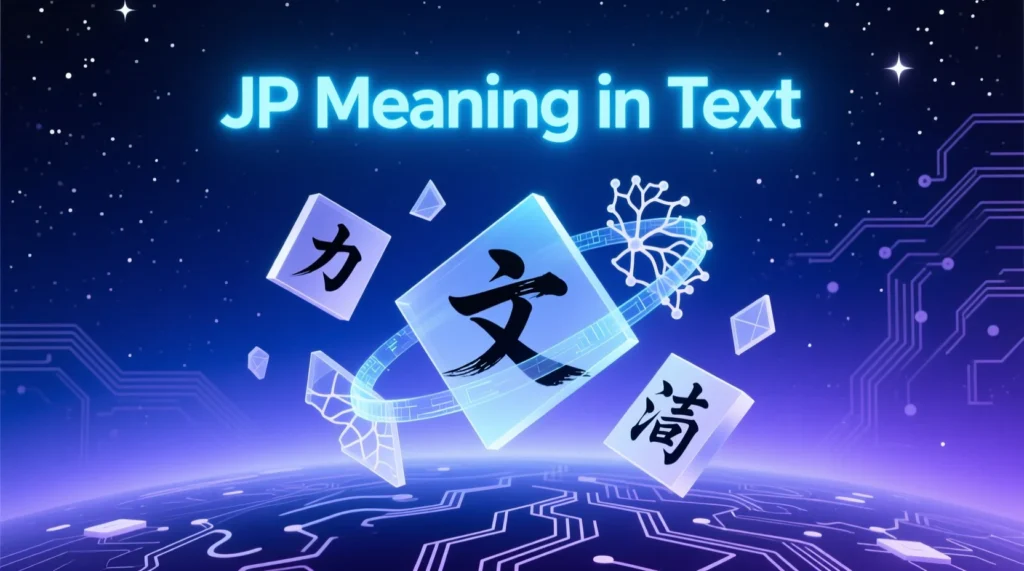 jp meaning in text