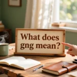 What does gng mean