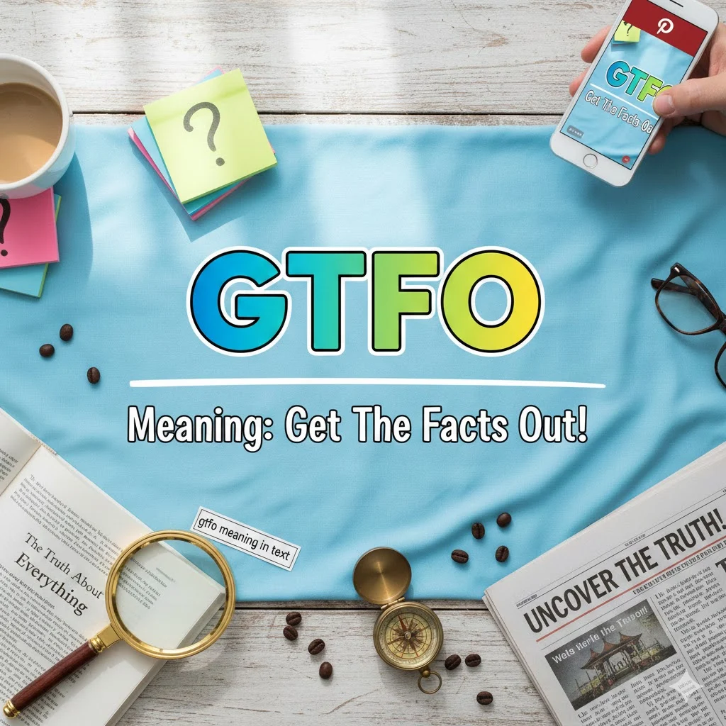 gtfo meaning in text