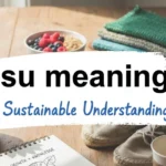 su meaning
