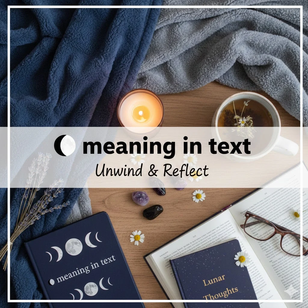 🌚 meaning in text